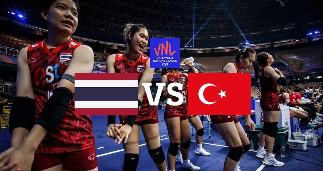 วอลเลย์บอลหญิง VNL 2023 ทีมชาติไทย VS ตุรกี เนชันส์ลีก 2023 สัปดาห์ 3 นัด 2