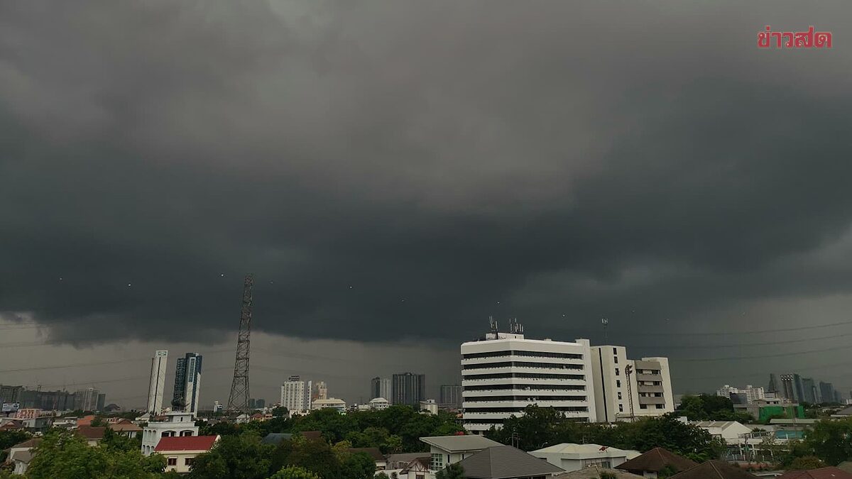 สภาพอากาศวันนี้ กรมอุตุฯ เตือน ฝนถล่ม24จว. กทม.ก็โดน ลมแรงมาก