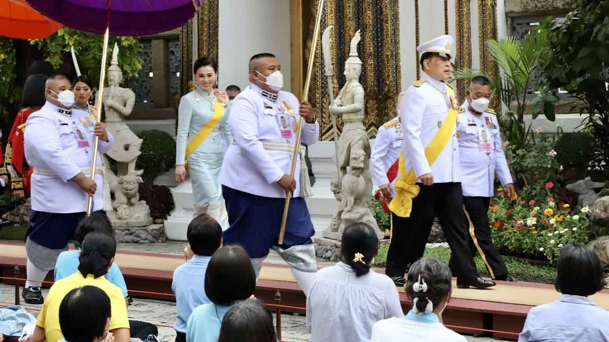 ในหลวง พระราชินี เสด็จฯ พระราชพิธีเฉลิมพระชนมพรรษา สมเด็จพระพันปีหลวง