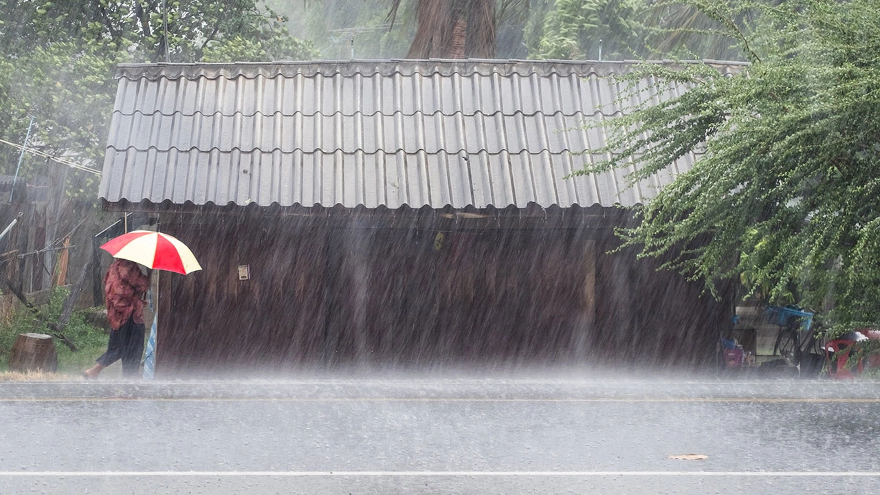 เปิดพื้นที่เสี่ยงภัย ได้รับผลกระทบจาก "พายุโนอึล" ฝนตกหนัก ถึงหนักมาก