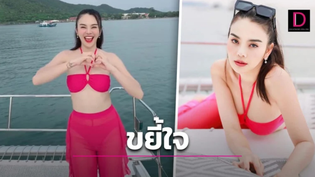 “หลิว อาจารียา” โปรยเสน่ห์ผ่านชุดสุดแซ่บ ซีทรูบางเบายาวคลุมเข่า