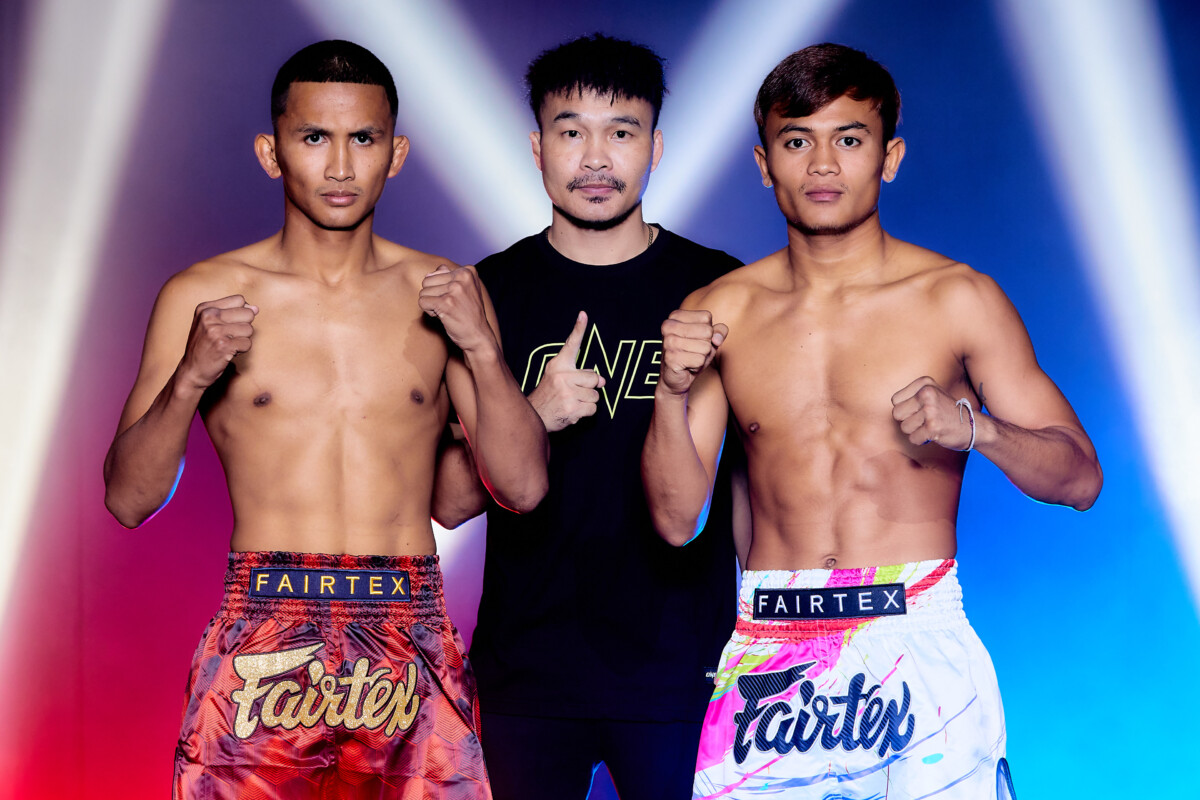 ผลชั่งน้ำหนักและวัดระดับน้ำในร่างกาย ศึก ONE ลุมพินี 105 “ก้องศึก vs ลำน้ำมูลเล็ก”