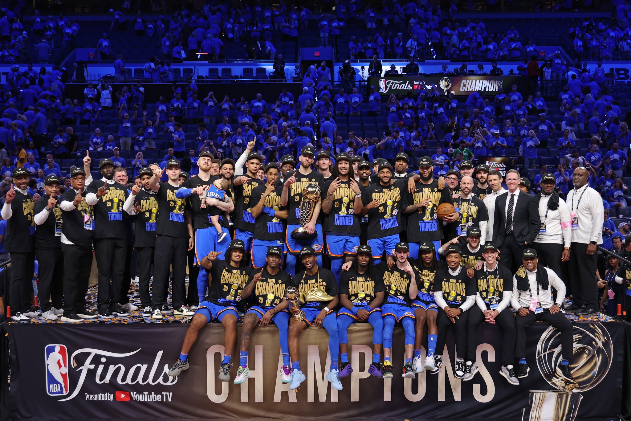 ธันเดอร์ ถล่ม เพเซอร์ส 103-91 คว้าแชมป์ NBA 2025 เป็นสมัยที่สองในประวัติศาสตร์